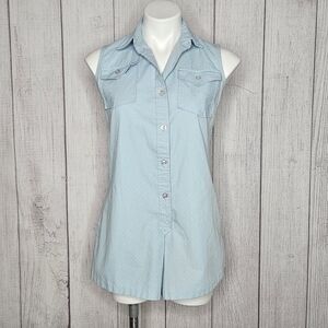 VTG 60s Blue/White Polka Dot Collared Playsuit Romper by Jerry Mann
